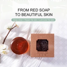 Мыло из сандалового дерева, очищающее мыло ручной работы для контроля угрей, масло от акне в дополнение к ароматизированному мылу, новинка TSLM1