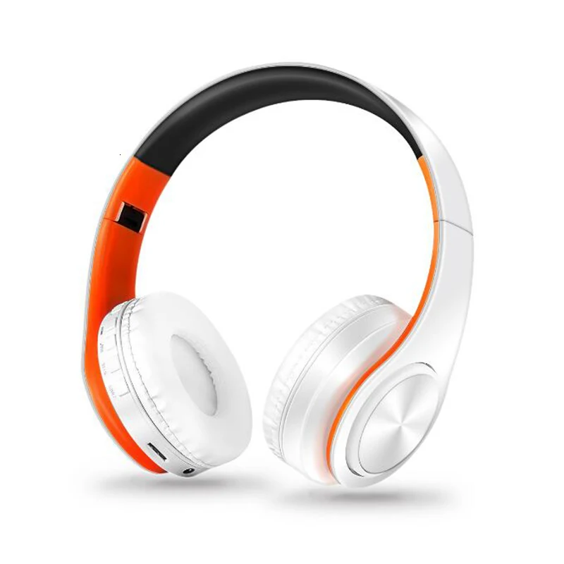 Портативные беспроводные Bluetooth наушники стерео складная аудио гарнитура MP3