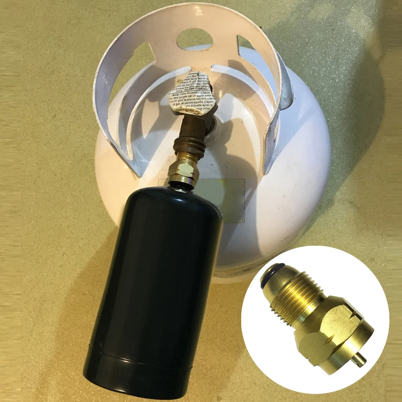 Propane Cylinder Tank Universal Outdoor 1pc Durable Portable Brass Coleman Travel Camping Propane Refill Adapter Outdoor Stoves Aliexpress