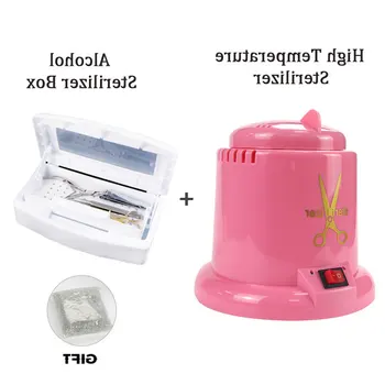 

Sterilization Box for Tool Disinfection for Tweezers Salon Nail Metal Tools Disinfector Sterilizer for Manicure Alcohol Steriliz