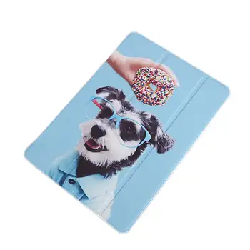 

for iPad Air 2 Case Lovely Cute Donald Dog Cover for New iPad 2017 2018 A1822 A1823 A1893 Stand Case Shockproof