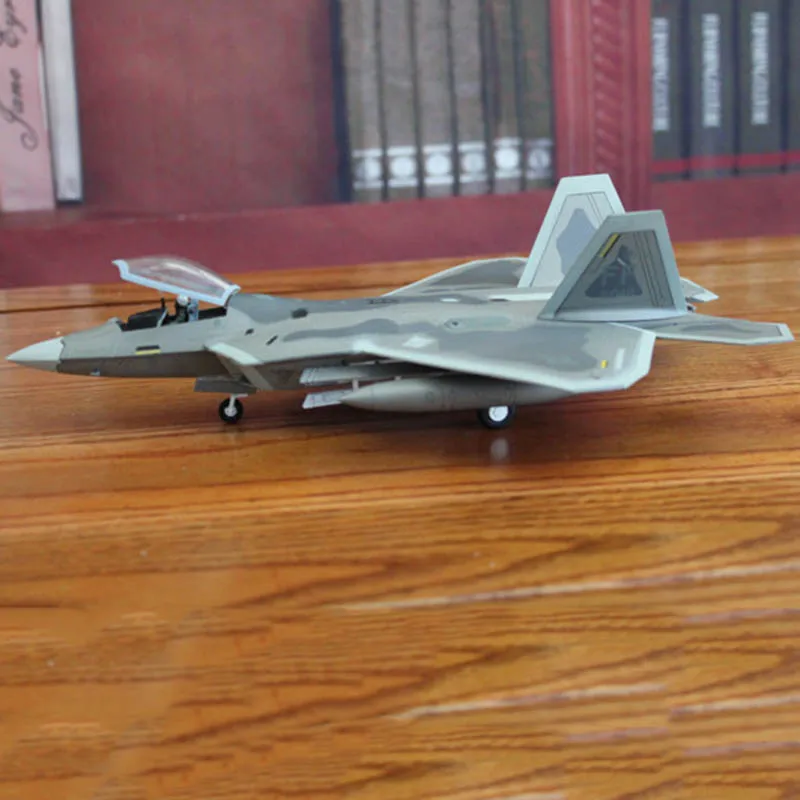 1/72 масштаб военный F-22 США Раптор истребитель сплав Модель FOV из печати 85082 военная модель моделирования детская игрушка подарок