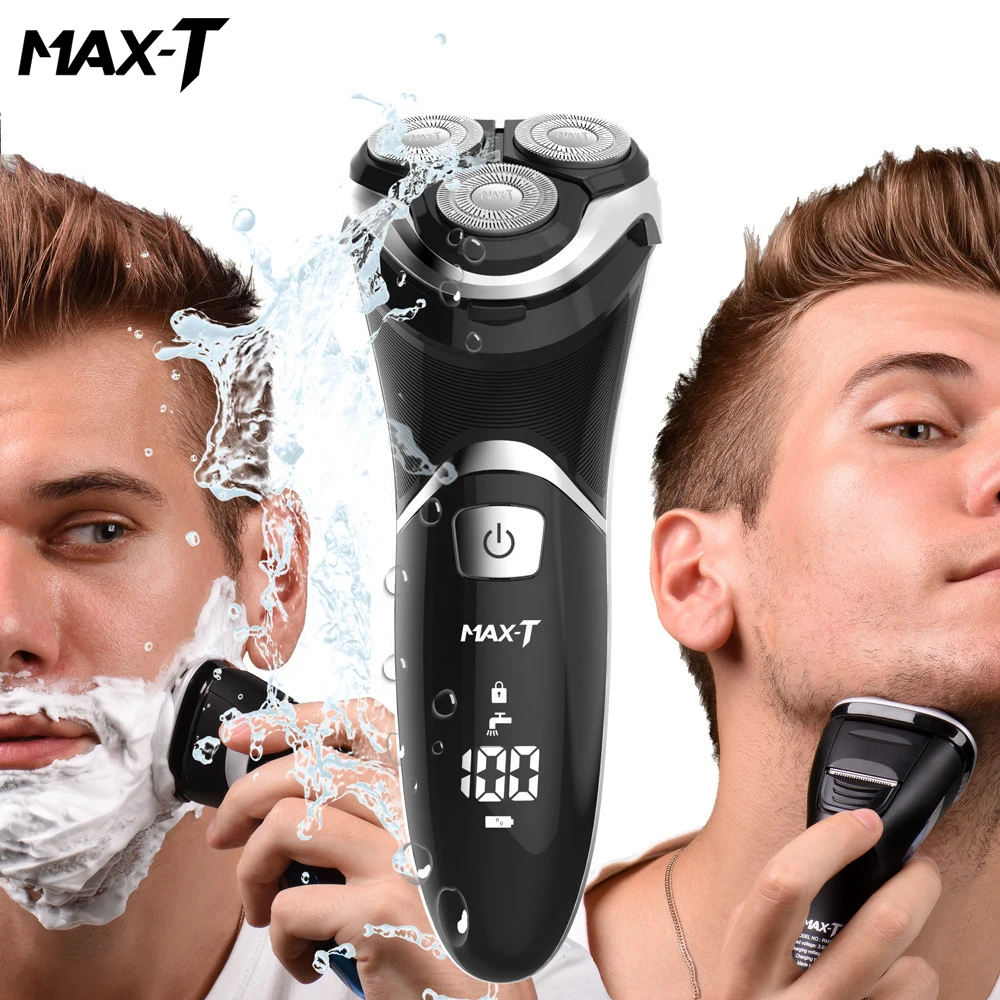 бритва электрическая MAX T RMS8101 электробритва уход за лицом моющийся USB кабель