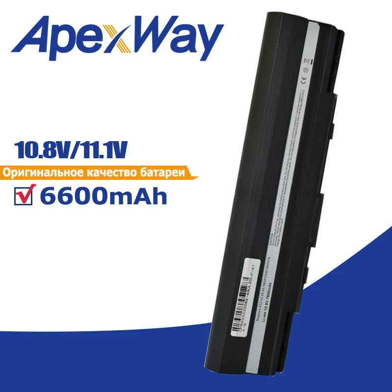 6600 мА/ч Батарея для Asus Eee PC 1201 1201HA 1201N 1201PN 1201T UL20 UL20A UL20G UL20VT 9COAAS031219 A32 90 NX62B2000Y|battery for