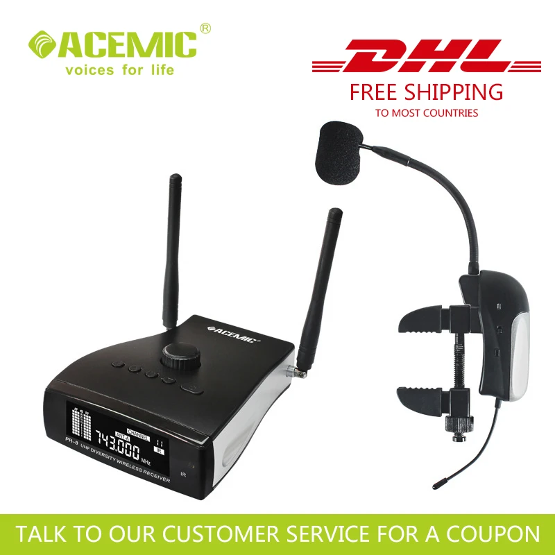 

ACEMIC PR/8-VT 1 Wireless microphone designed for violin