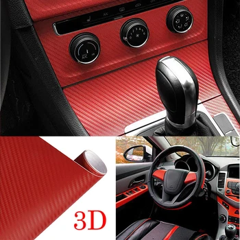 

100x40CM Car Sticker Interior 1Pc Decoration Center console Replacement