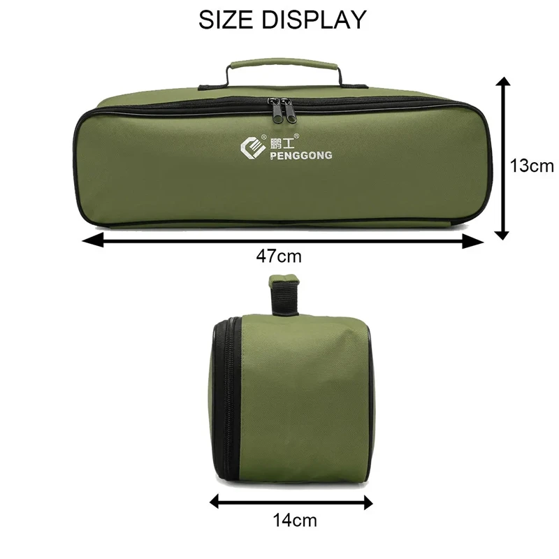 PENGGONG Durable Waterproof Oxford Cloth Tool Bag Storage Hand Multi-function Plumber Tool rolling tool chest