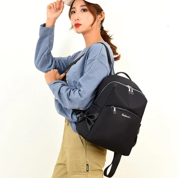 

2019 OLOEY Korean version Women's Backpacks Fashion Oxford Backpacks Female College style Waterproof Bags Girls School Backpacks