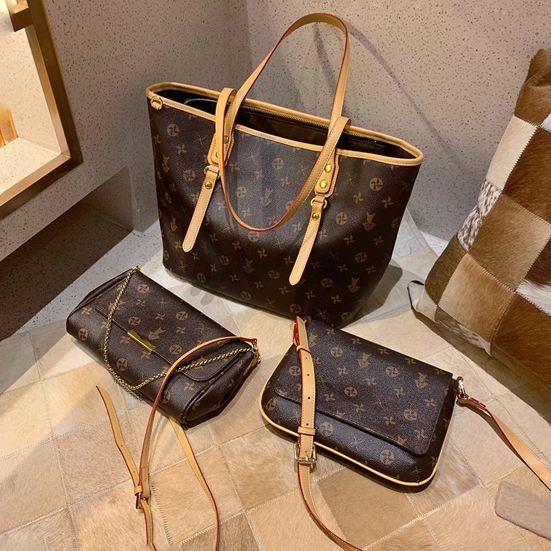 

Fashion Vintage Flower Pattern Messenger Bags for Women Quality Split Leather Shoulder Crossbody Bag Casual Handbags Louis Brand