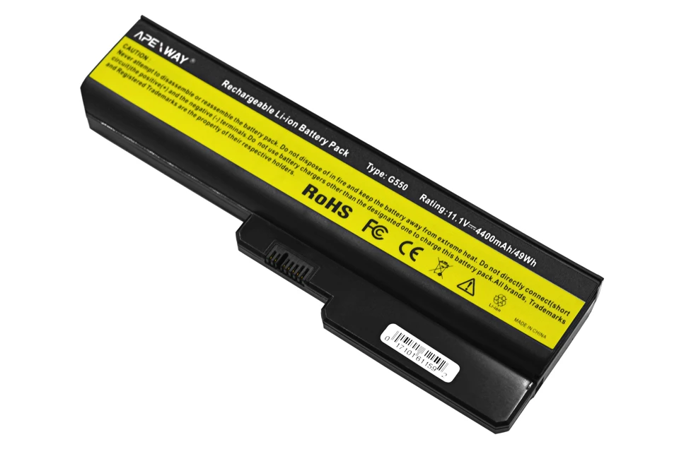ApexWay 6 ячеек Аккумулятор для ноутбука для lenovo 3000 G430 G430A G430LE G450G450A G450M G530 G530 DC T3400 G530A G530M
