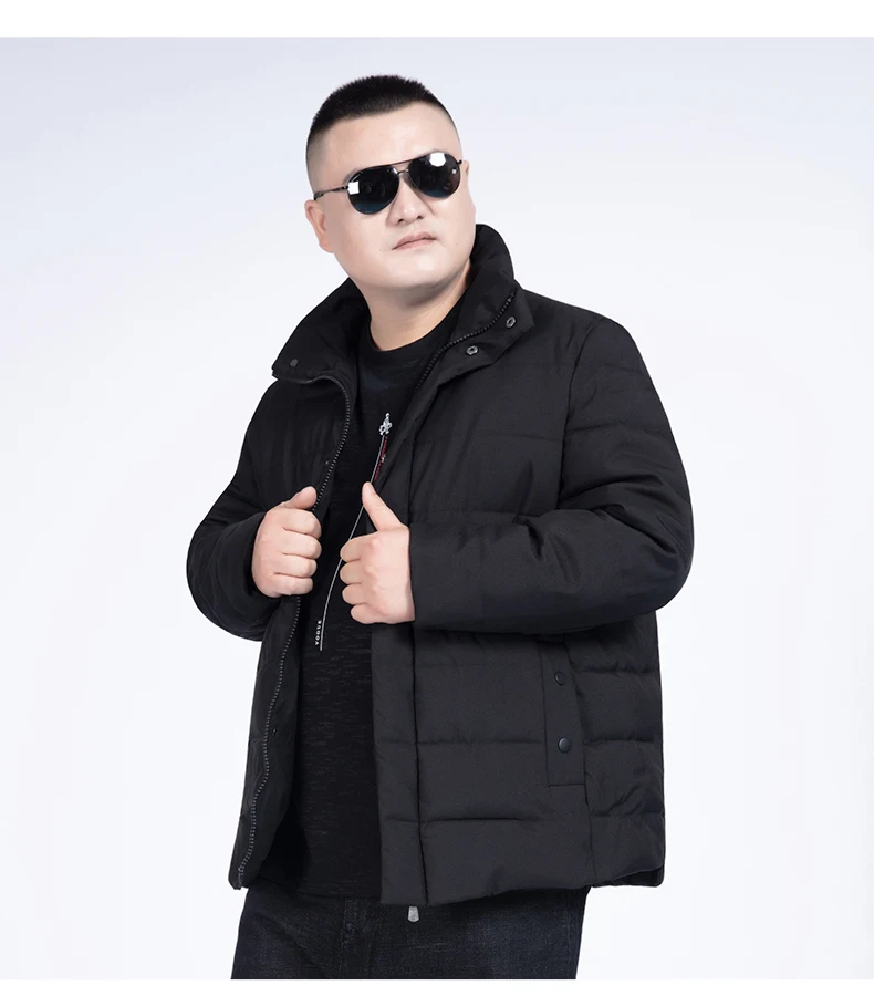 Большие размеры 10XL 12XL 8XL 6XL 5XL новые мужские зимние куртки модные шапки для отдыха короткие с хлопковой подкладкой Isoft теплые зимние куртки