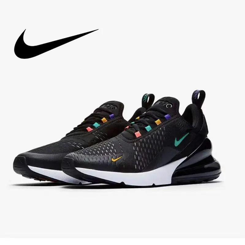 

Original Authentic Nike Air Max 270 Men Running Shoes Breathable Sneakers Fashion Designer Athletic 2019 New Arrival AH8050-023