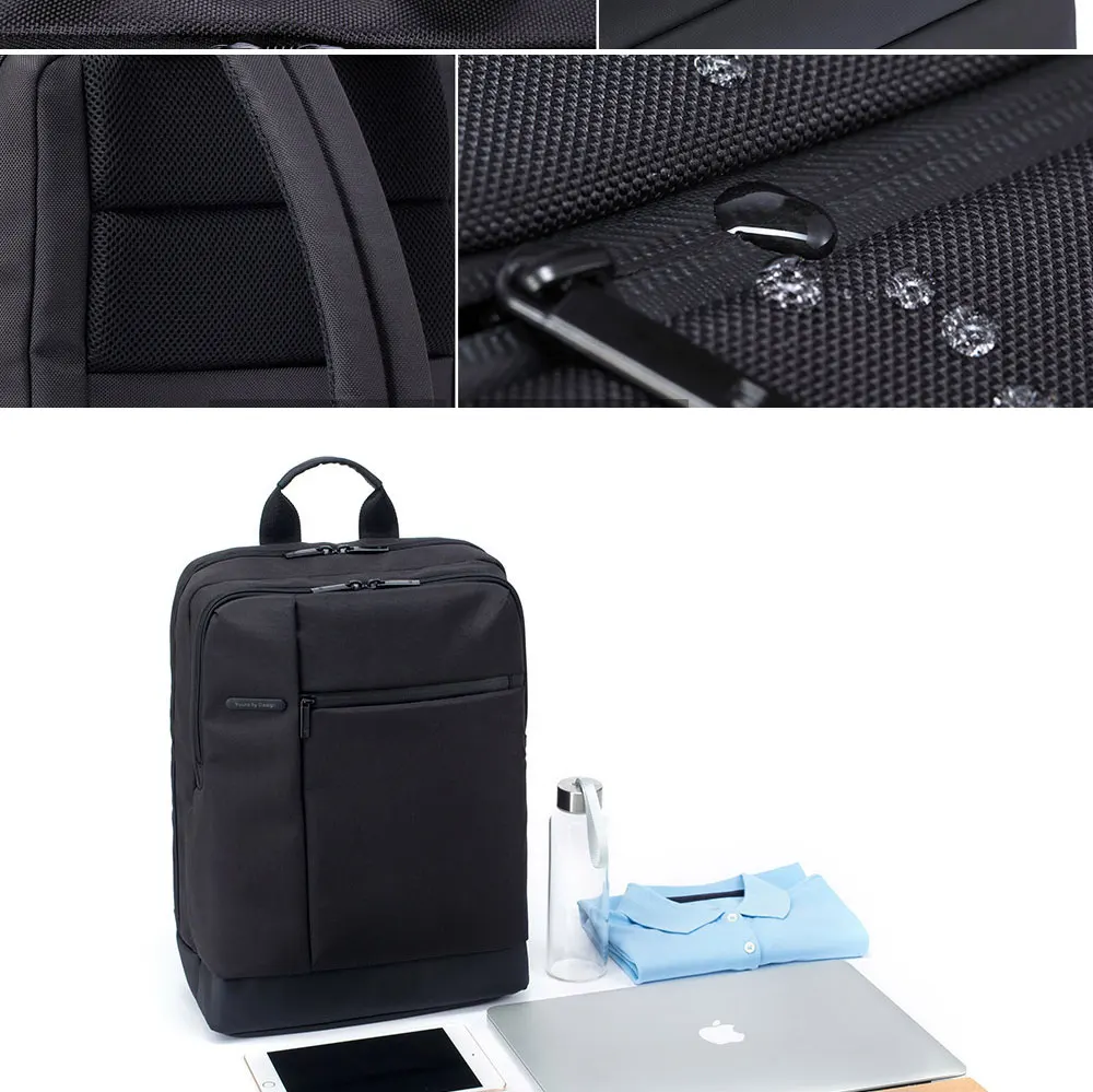 Original Xiaomi Backpack Classic Business Backpacks 17L Capacity Students  Laptop  Men Women Bag  For 15-inch Laptop OK (7)