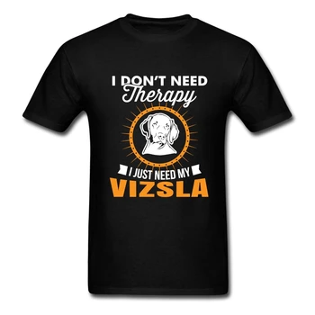 

Novelty Men's T-shirt Vizsla Dog Short Sleeved 100% Cotton Crew Neck T Shirt For Teenage Shirt Quality Print Official Clothing