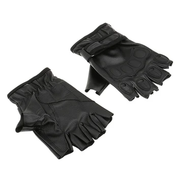 

2 Pieces Universal Cycling Bicycle Bike Riding Motorcycle Sport Half Finger Gloves