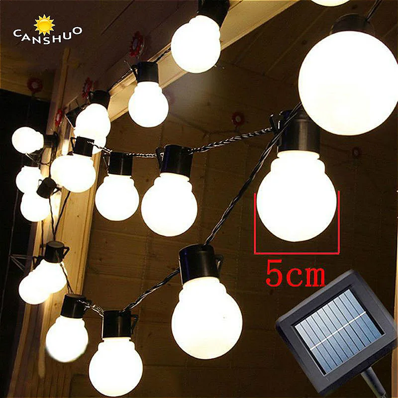 2 5 м 10Led большой шар Сказочная гирлянда для внутреннего и наружного использования