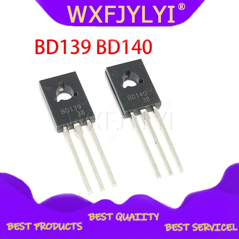 20 шт. BD139 BD140 ( 10 + ) TO126 TO-126 новый регулятор напряжения IC | Электронные компоненты и