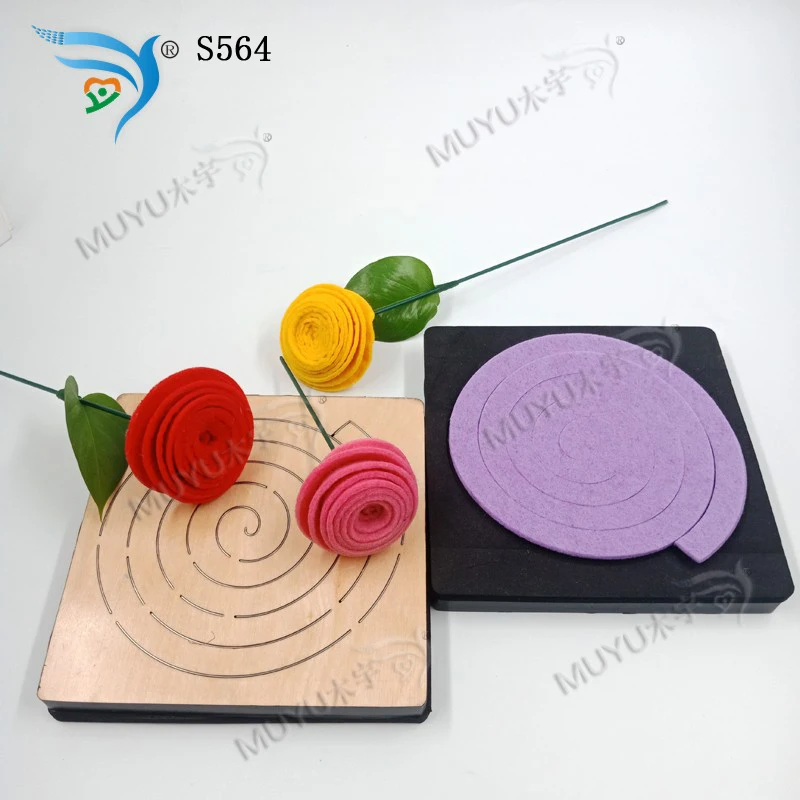 Цветок новая деревянная форма вырубки для скрапбукинга Thickness-15.8mm S564