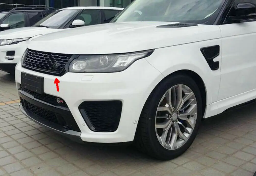 Модификация автомобиля, автомобильные аксессуары, Черная передняя решетка, сменная Накладка для Land Rover Range Rover Sport