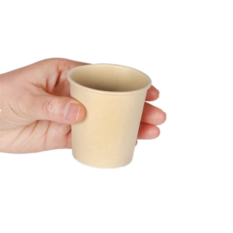 cup9 100 шт 4 унции 100 мл маленькая мини одноразовая кофейная чашка Детские вечерние стакан для покупок дегустация пивной бумаги чашки - Цвет: cup9