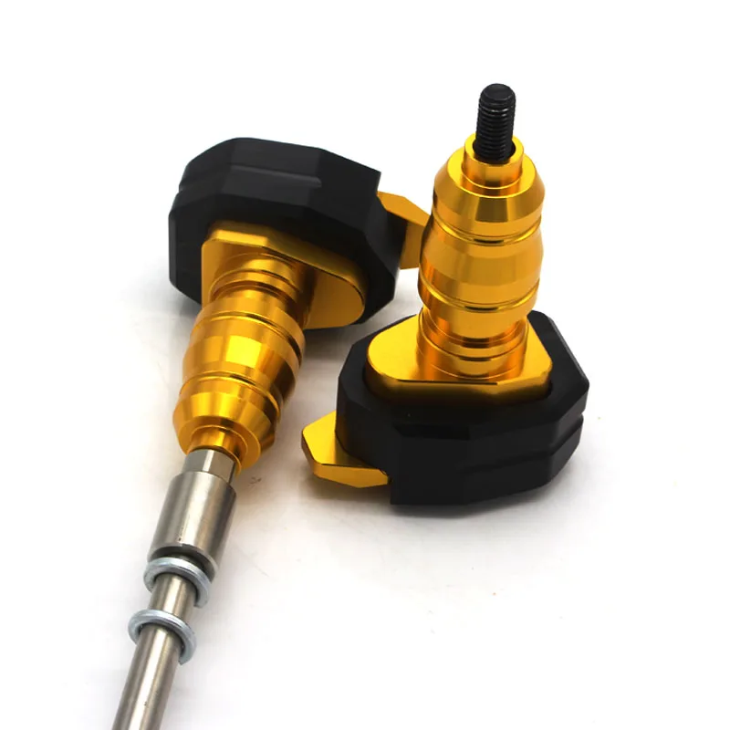 Motorcycle Falling Protection For Ducati Diavel 1200 696 795 1100 Crash Pads Frame Sliders Motobike Engine Guard Accessories - Цвет: gold