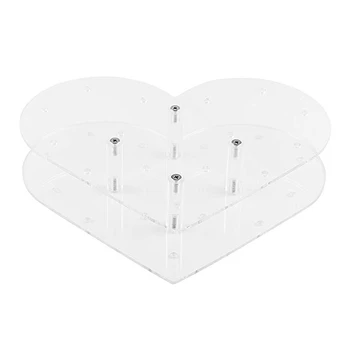 

29 Holes Heart-Shaped Cake Lollipop Stand Display Holder Bases Shelf DIY Baking Tools Cake Kitchen Gadgets