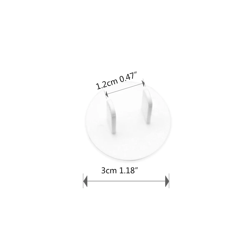 Socket Covers 6pc US Socket Anti Electric Shock Plugs Protector Cover Cap Power Electrical Outlet Baby Children Safety Guard Protection