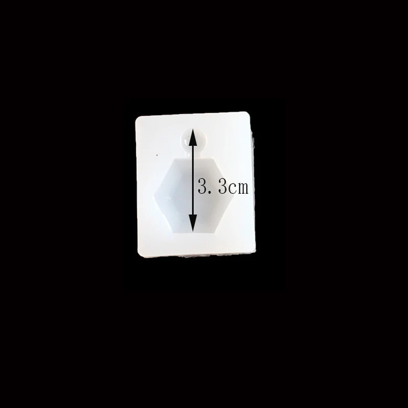 Popular1PC в форме снеговика жидкий кремний УФ Смола формы для изготовления ювелирных украшений серьги аксессуары для волос ювелирные изделия инструменты - Цвет: 2
