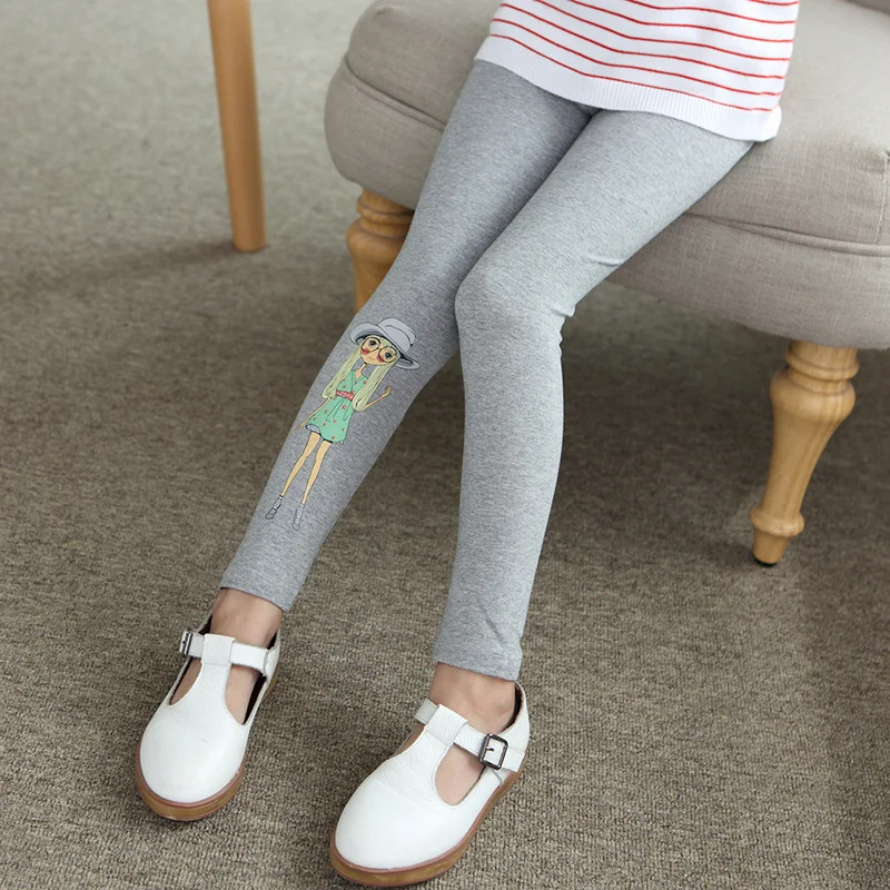 Girls Pants Kids Pants Girls Trousers Thin Leggings Spring Autumn 3-12 Years Girls