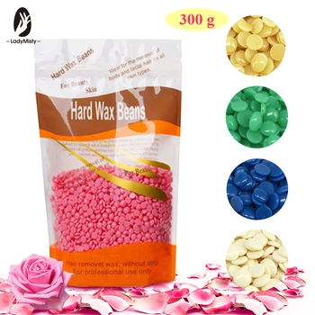 

LadyMisty 300g/pack 10 kinds Wax For Depilation Hair Removal Cream Wax Beans Brazilian No Strip Depilatory Hard Wax Waxing