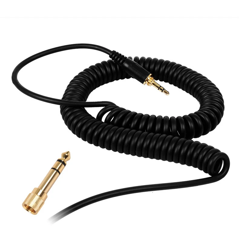 Professional DJ monitor headphones Stereo Studio Headband Foldable Gaming headphones, 3,5 / 6,3 mm
