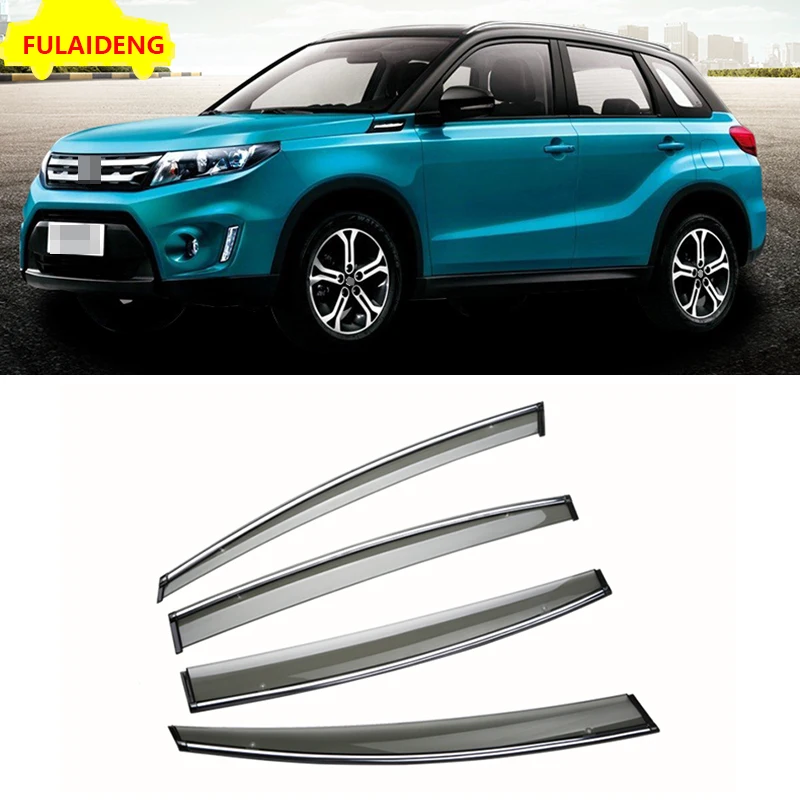 Козырек для окна автомобиля Suzuki Vitara 2016-2019 солнцезащитный козырек от дождя