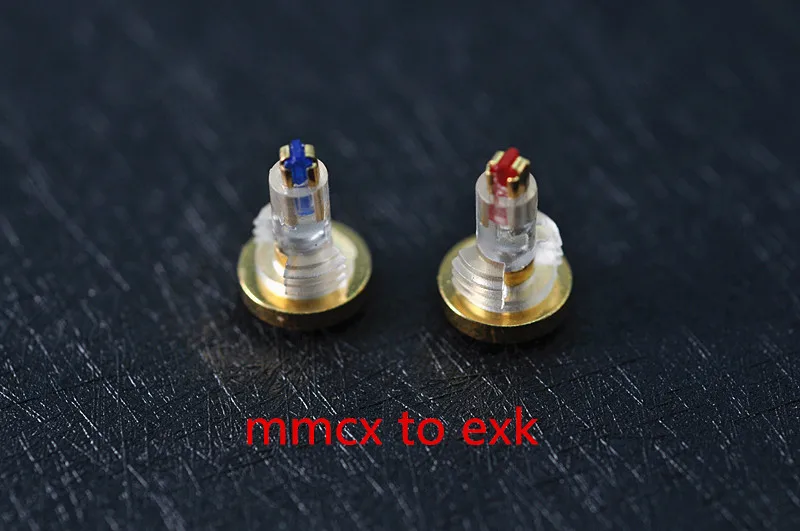 MMCX 0,78 2pin QDC fitear JH exk hd650 pin для преобразования кабеля наушников - Цвет: mmcx to exk