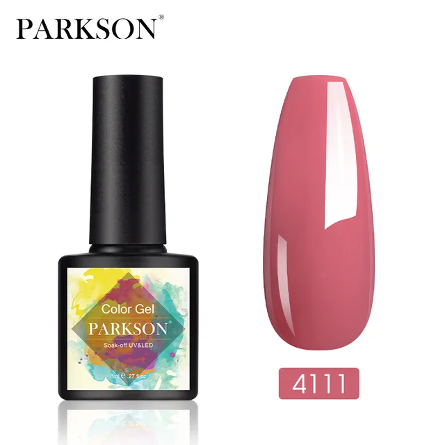 Parkson No Wipe Top Coat Base Coat Nail Gel polish Design Enhancer Varnish Semi Permanent Soak Off UV LED Nail Art Tool 4111