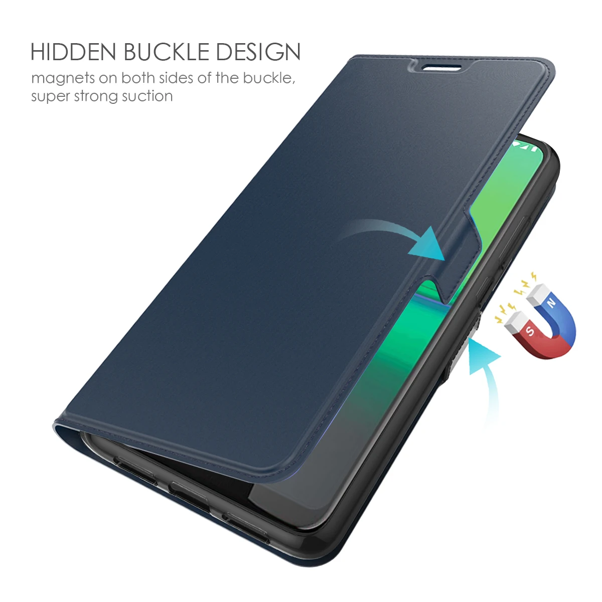 Чехол из искусственной кожи чехол для Motorola Moto G8 Plus Moto G8 Play чехол для телефона с откидной подставкой и держателем карт кошелек Чехол пряжка с магнитом