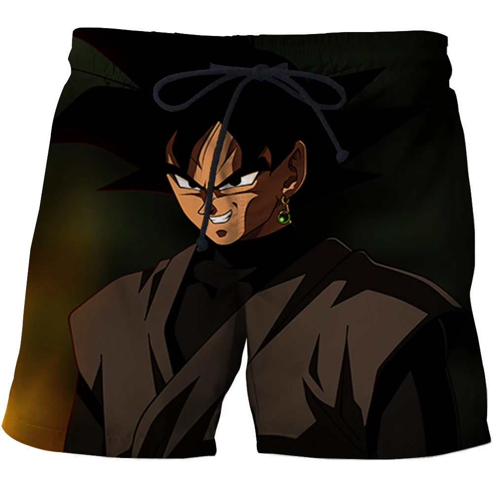 Fashion Anime 3D Print Shorts Men dragon ball pants Goku Casual Loose Board Shorts Summer Beach Breathable Beach shorts s-6xl - Цвет: ATK1256