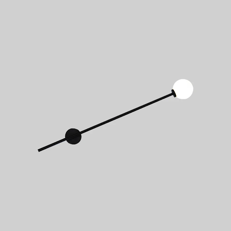 

Nordic Creative Designer Studio Wall Light Art Simply Glass Dining Room Hotel Bedroom Light Fixtures Free Shipping