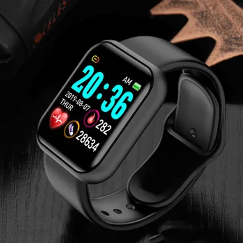 

Smartwatch For Y68 Waterproof Bluetooth Sport Smart Watch Men Fitness Tracker Heart Rate Monitor Women