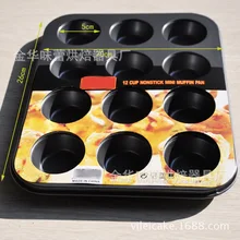 Чашка торт круг антипригарный мусс блюдо для приготовления пищи из углеродистой стали барбекю Пицца Сковорода торт выпечки инструмент