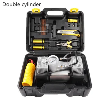 

Automobile Cylinder Gas Pump 150W Pump Automotive Air Pump Power Toolbox Pump Car Air Compressor 12v car tire inflator pump