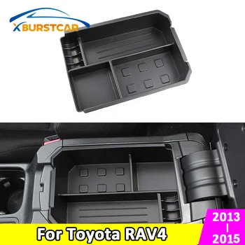 

Xburstcar For Toyota RAV 4 RAV4 2013 2014 2015 Car Center Console Armrest Storage Box Glove Box Organizer Tray Parts
