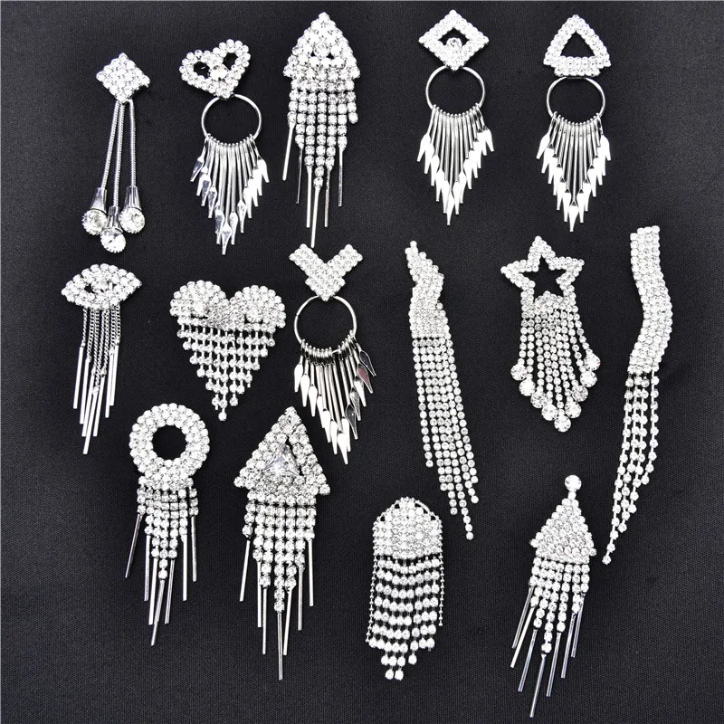 2Pcs/Lot High-End Exquisite Rhinestone Buckle Clothing Accessories Wedding Crystal Diamond Dress Decoration High Heels Shoe Diy | Дом и сад