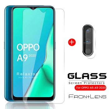 Перейти на Алиэкспресс и купить 2-в-1 протектор камеры для oppo a9 2020 opo a5 2020 стекло защитное стекло для oppo a 9 5 5a 9a 2020 бронированная листовая пленка 6,5''