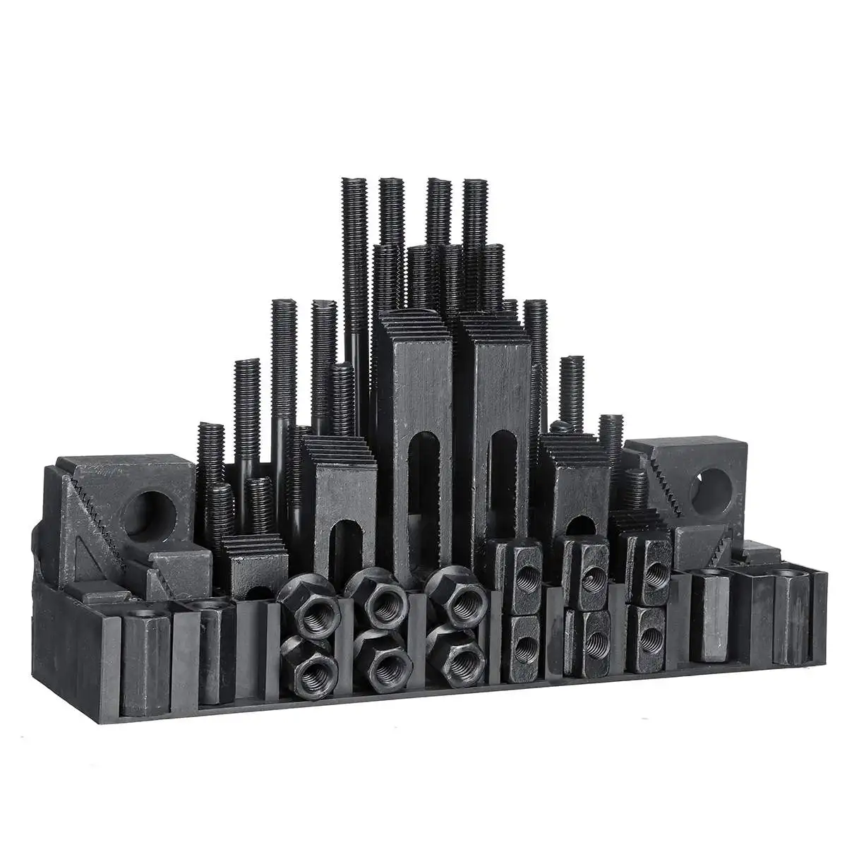 M12 Milling Machine Mill Clamping Tools Kit 58pcs/set Studs Slot Nuts