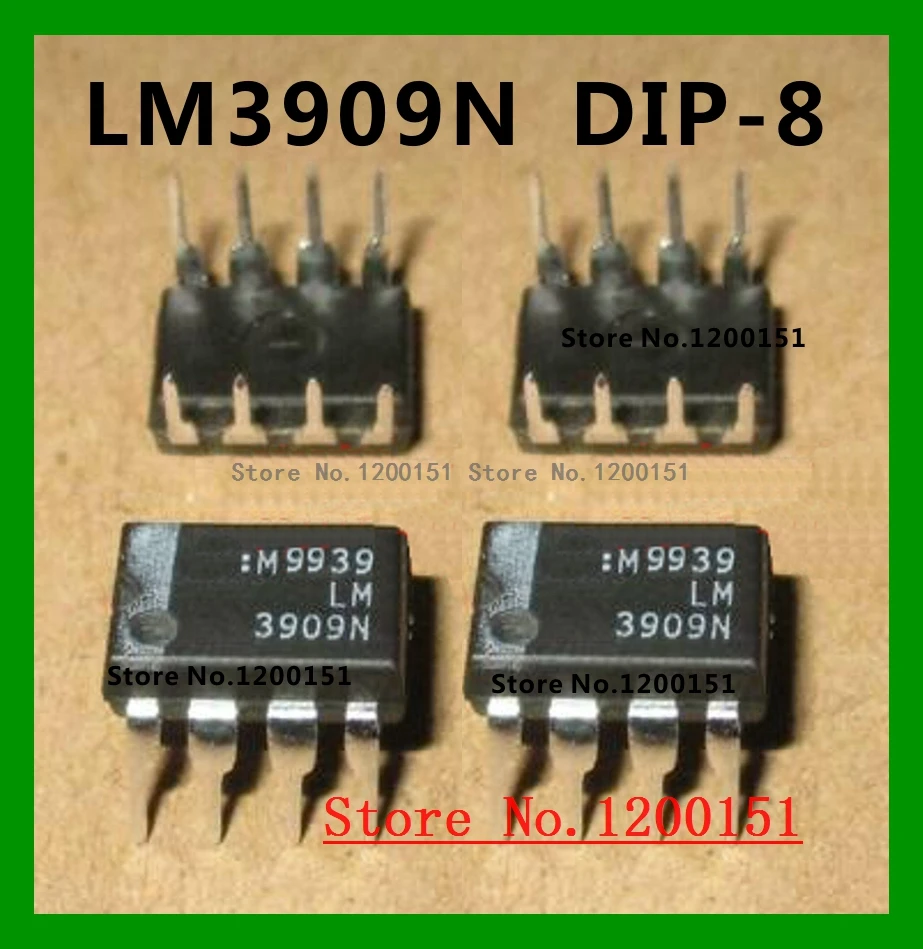Led Flasher Oscillator Ic Lm3909n Lm3909 Dip8 Integrated Circuits