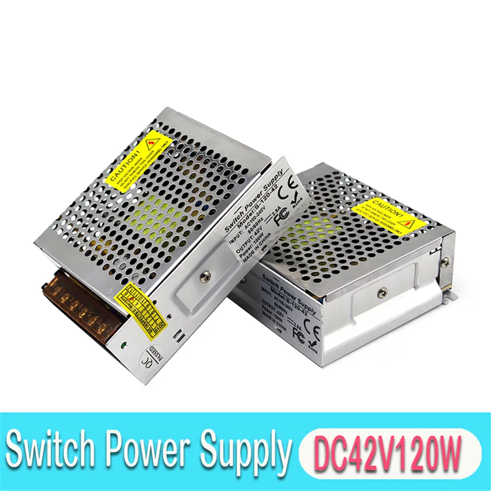 Переменный импульсный источник питания 42 в DC42V 120 Вт мощности SMPS для
