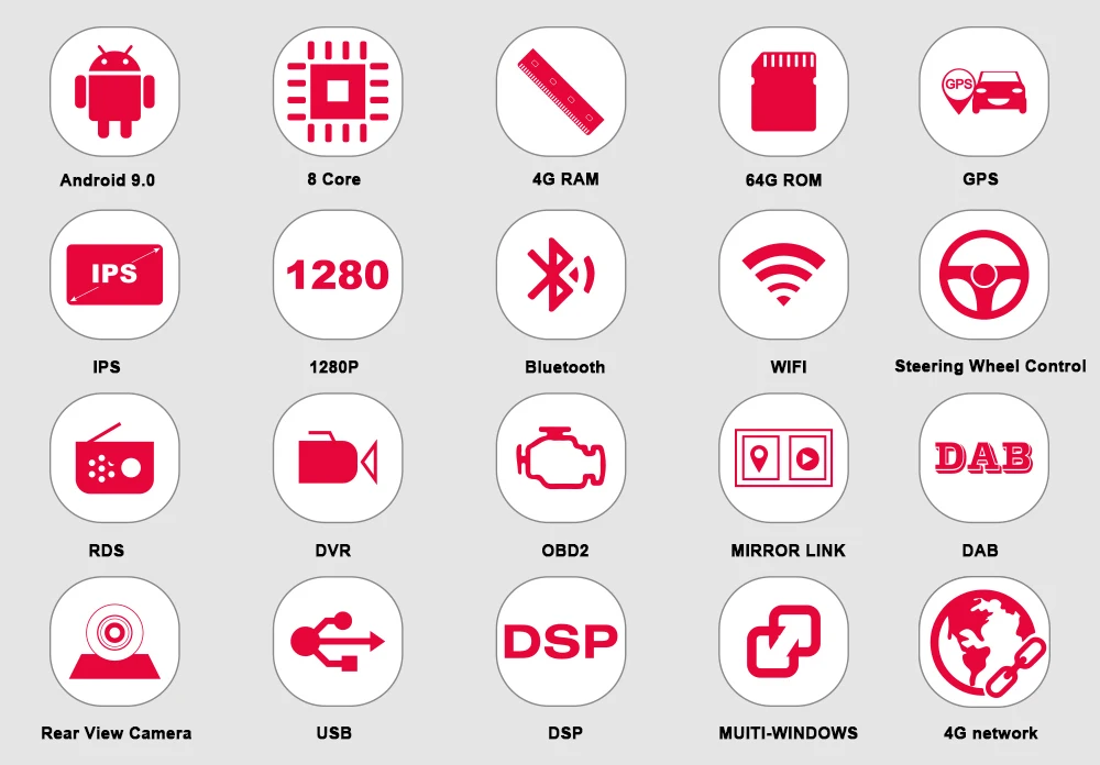 Excellent 8 Core DSP 4G 64GB 2 din Android 9 Car Radio Multimedia For Ford Focus 2 3 mk2 Mondeo 4 Kuga Fiesta Transit Connect S-MAXC-MAX 6 Excellent 8 Core DSP 4G 64GB 2 din Android 9 Car Radio Multimedia For Ford Focus 2 3 mk2 Mondeo 4 Kuga Fiesta Transit Connect S-MAXC-MAX 6