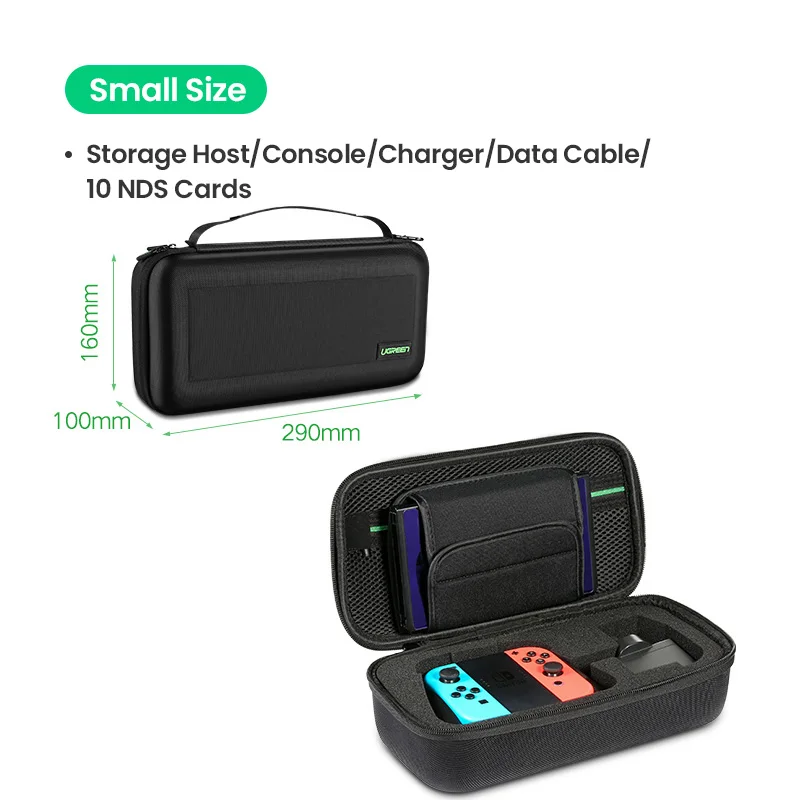 Small Size Bag Ugreen сумка для хранения для kingd Switch Lite nintendo s Чехол для консоли Switch прочный Чехол Nitendo для NS nintendo Switch аксессуары - Цвет: Small Size Bag
