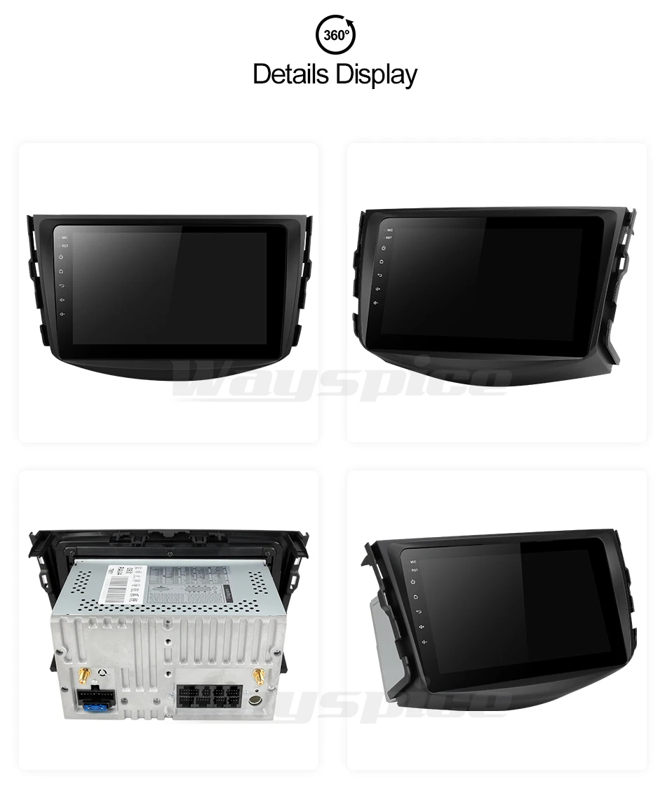 Gps навигации автомобиля dvd-плеер для toyota rav4 2007 2008 2009 2010 2011 PX6 Android 9,0