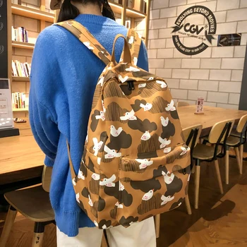 

Cute Animal Pigeon Printing School Backpacks Waterproof Women Bag Laptop Backpack Female Mochila Bolsas E Sacolas Drop Shipping